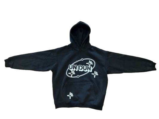 White and Black Hoodie