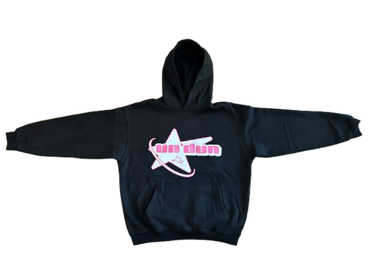 Pink and Black Hoodie