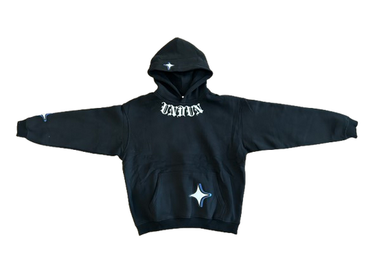 Blue and Black Hoodie